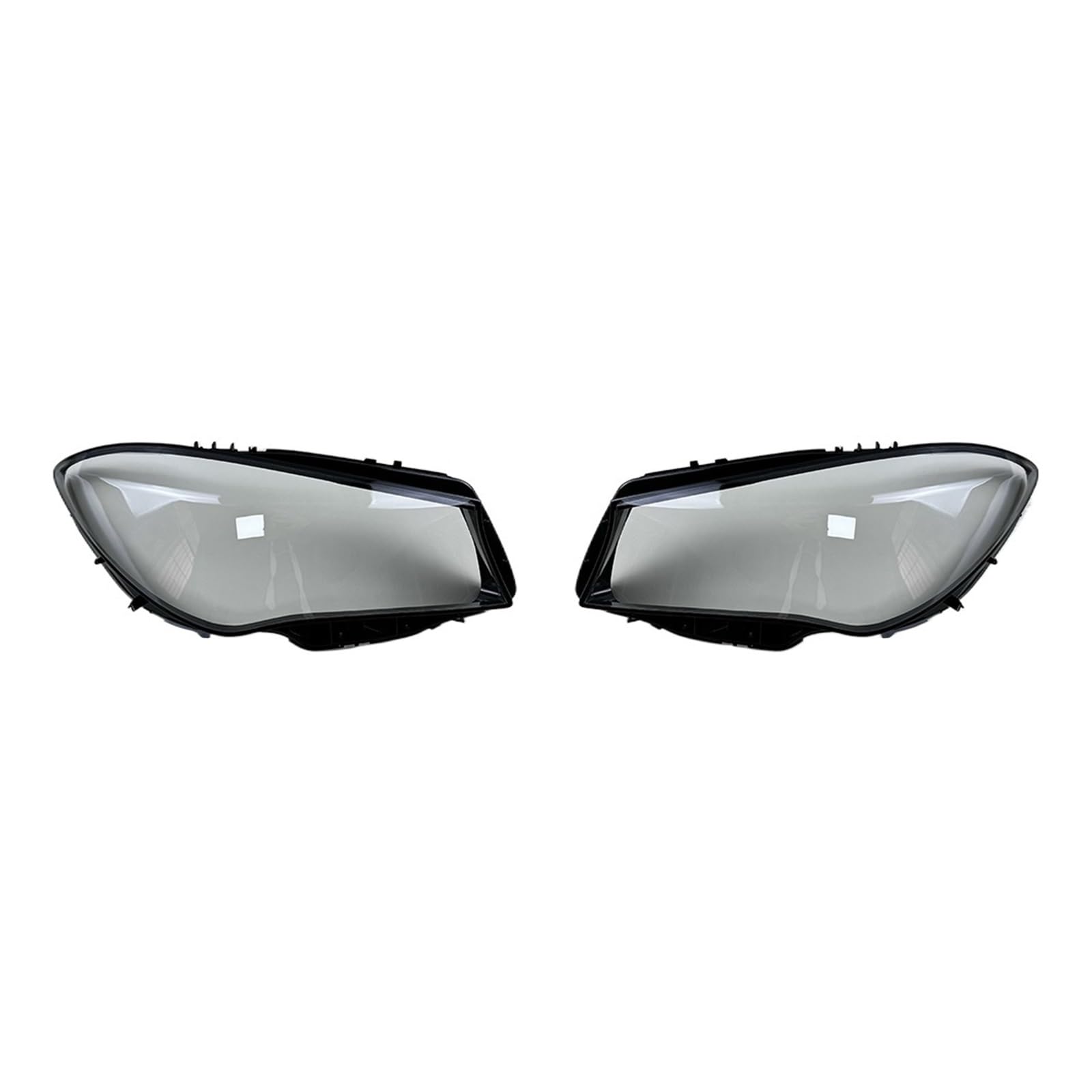 JCVXOELT Scheinwerfergehäuse, transparente Scheinwerferabdeckung, Lampenschirm, Linsenglas, kompatibel mit Mercedes-Benz CLA W117 2016 2017 2018 2019(A Piar) von JCVXOELT