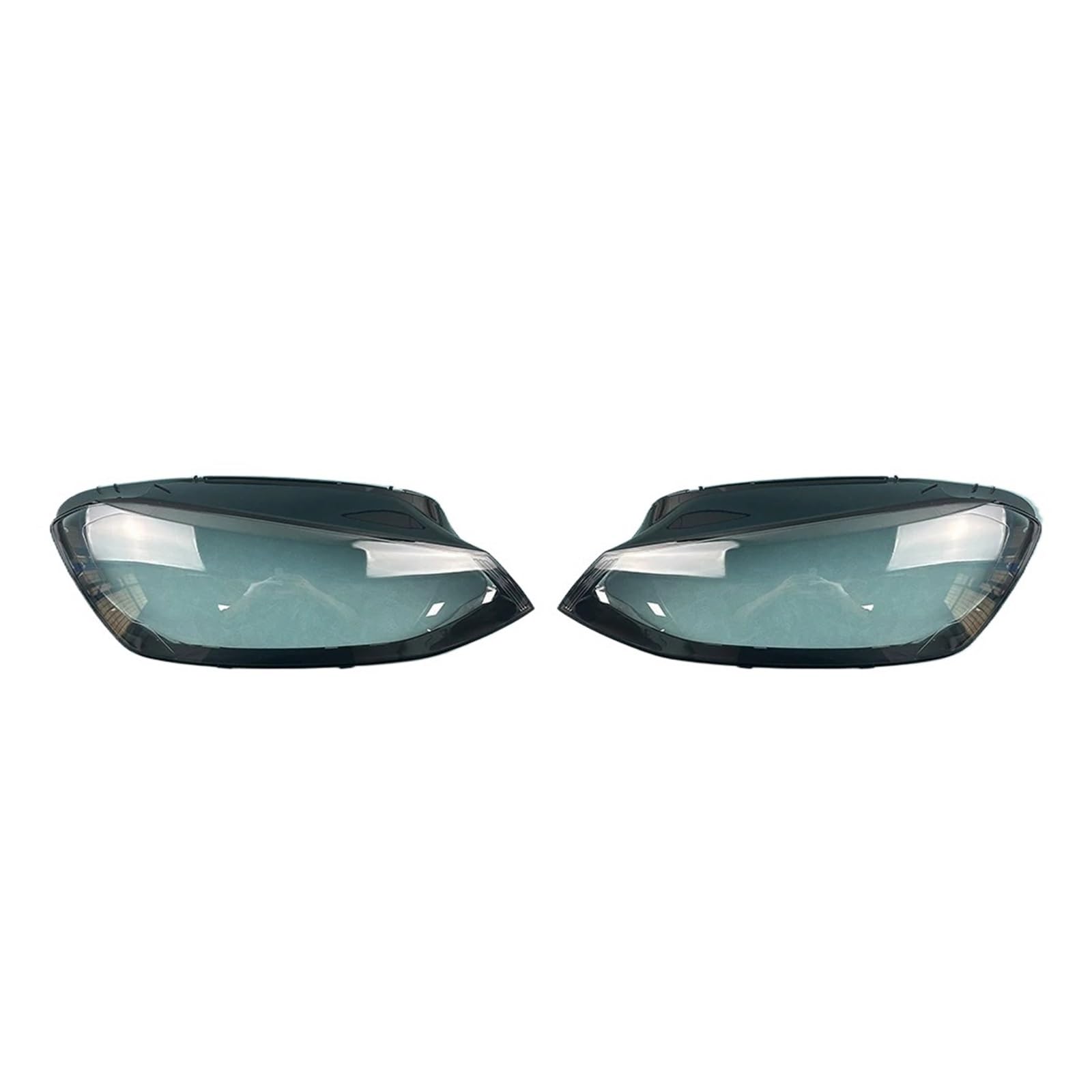 JCVXOELT Scheinwerfergehäuse Linse Scheinwerferabdeckung Transparent Lampenschirm Glas Kompatibel for VW Golf 7 2014 2015 2016 2017(A Piar) von JCVXOELT