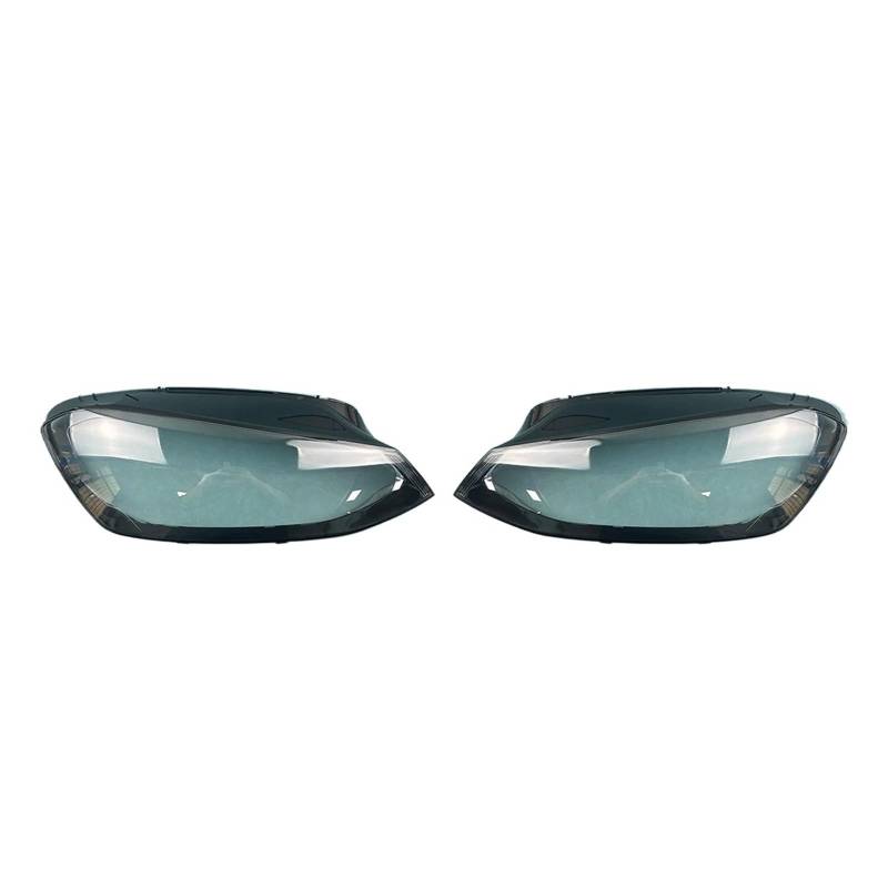 JCVXOELT Scheinwerfergehäuse Linse Scheinwerferabdeckung Transparent Lampenschirm Glas Kompatibel for VW Golf 7 2014 2015 2016 2017(A Piar) von JCVXOELT