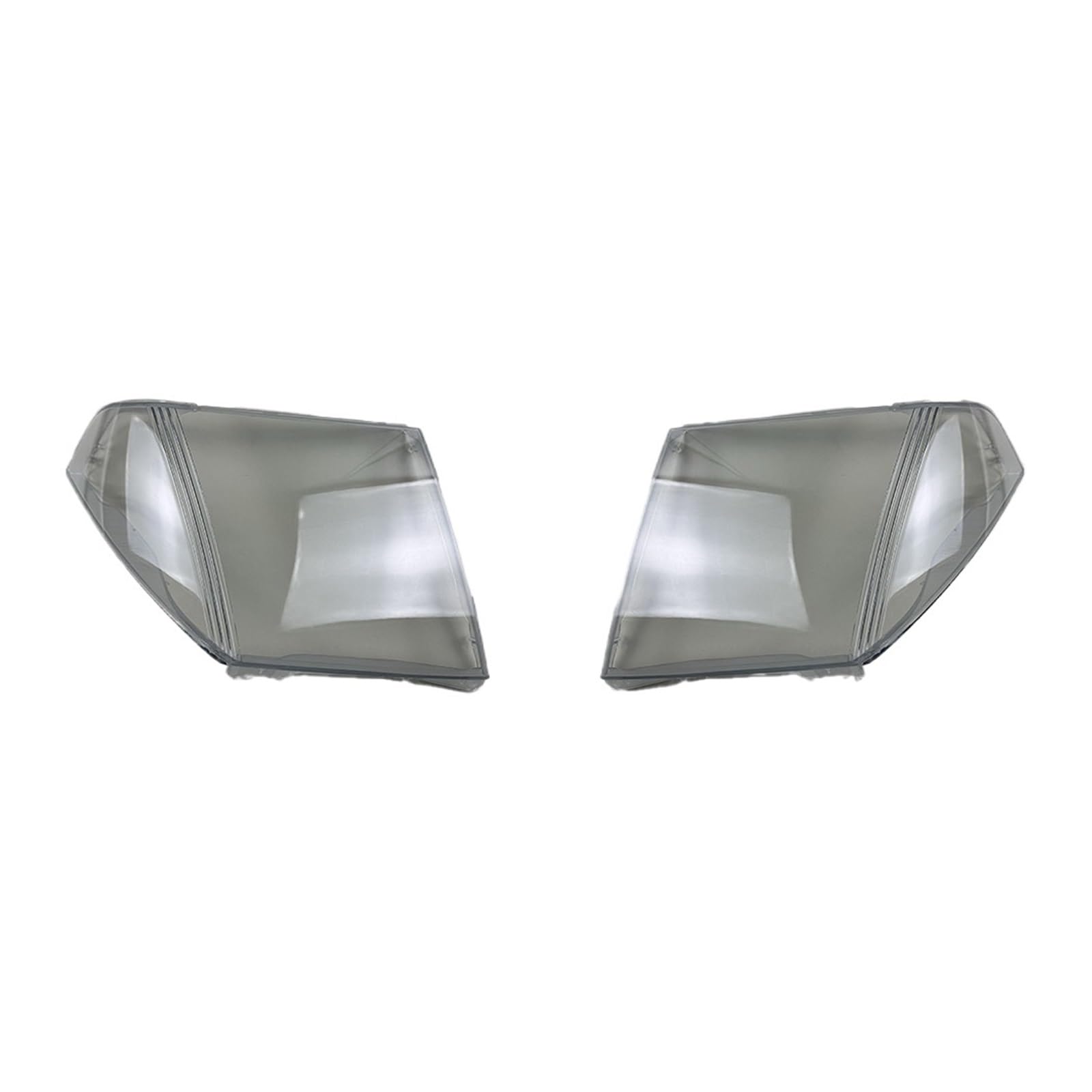 JCVXOELT Transparente Scheinwerferabdeckung, Glas-Lampenschirm, kompatibel mit Nissan Navara D40 2005 2006 2007 2008 2009 2010 2011 2012 2013 2014(A Pair) von JCVXOELT