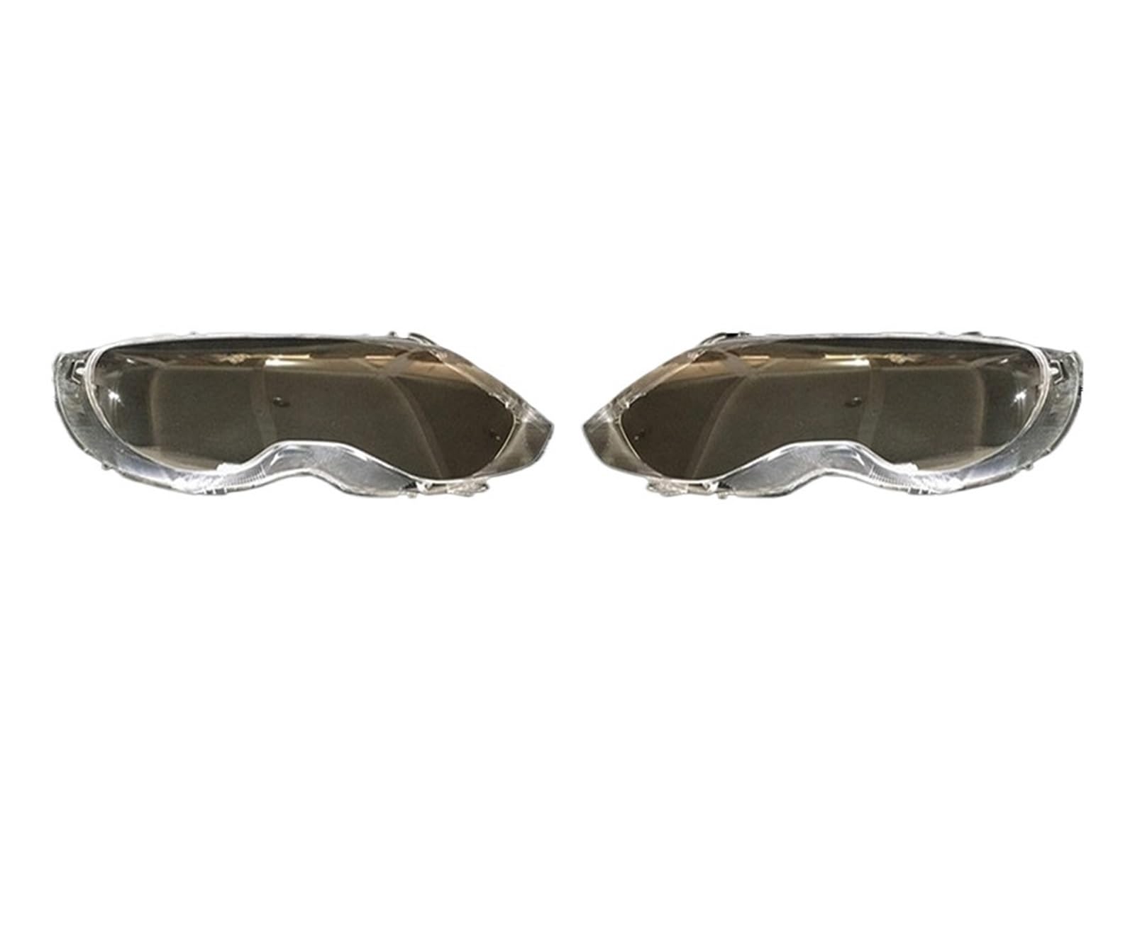 JCVXOELT Vorne Auto Fall Scheinwerfer Lampenschirm Licht Abdeckungen Klare Linse Shell Kompatibel for Roewe 550 2013-2016(A Pair) von JCVXOELT