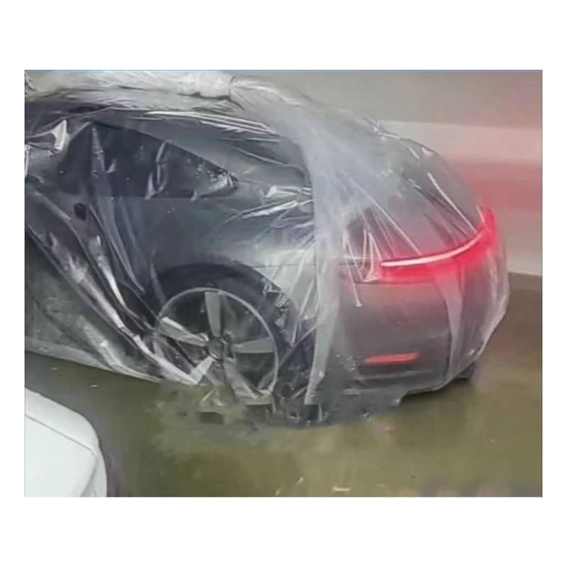 Komplette Autoabdeckungen Auto-Hochwasserschutzabdeckung Für Jedes Wetter, Verdickte, PE-versiegelte, Wasserdichte Tasche Für Limousinen-SUVs Im Freien Bei Regen- Und Schneewetter, Wiederverwendbare H von JCWGLY