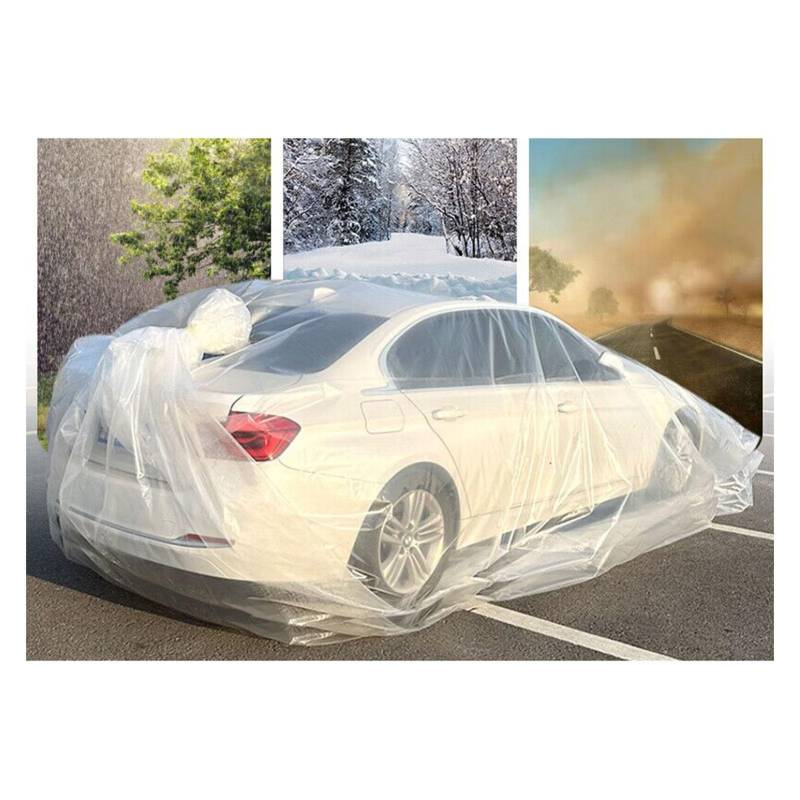 Komplette Autoabdeckungen Universelle Passform Für Wasserdichte Autoabdeckung Alle Wettere Für Automobile, Versiegelte Vollbedeckungsauto Regen Und Schneedecke Für Limousinen SUV MPV, Wiederverwendbar von JCWGLY