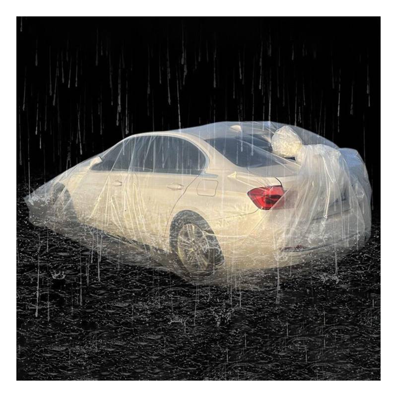 Komplette Autoabdeckungen Versiegelte Vollgarage Für Autos, Staub- Und Wasserdichte Schutztasche Für Jedes Wetter, Universelle Luftpolsterabdeckung Für Limousinen Und SUVs Gegen Hagel, Regen Und Schne von JCWGLY