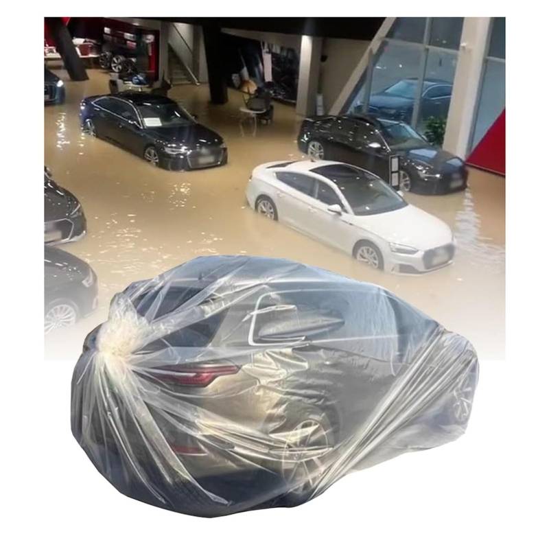 Komplette Autoabdeckungen Wasserdichte Vollgarage Für Jedes Wetter, Universelle Autoabdeckung Mit Luftpolsterfolie Für Schutz Vor Hagel, Regen Und Schnee Für Autos, Limousinen, SUVs, MPVs Und Hochwass von JCWGLY