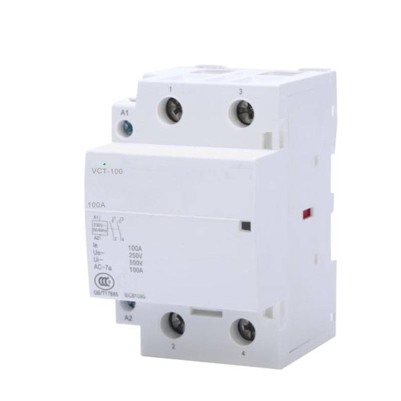 BCH8-100 VCT-100A 2P 2NO / 2NC 100A 220v 230V 24V Spulenspannung Haushalts-AC-Schütz 1St(AC110V 2NO) von JDILFUNU