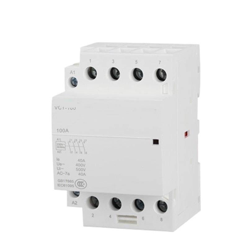 BCH8-100 VCT-100A 4P 4NO DIN-Schiene Modulares Haushalts-AC-Magnetschütz 1 Stücke(AC110V 4NC) von JDILFUNU