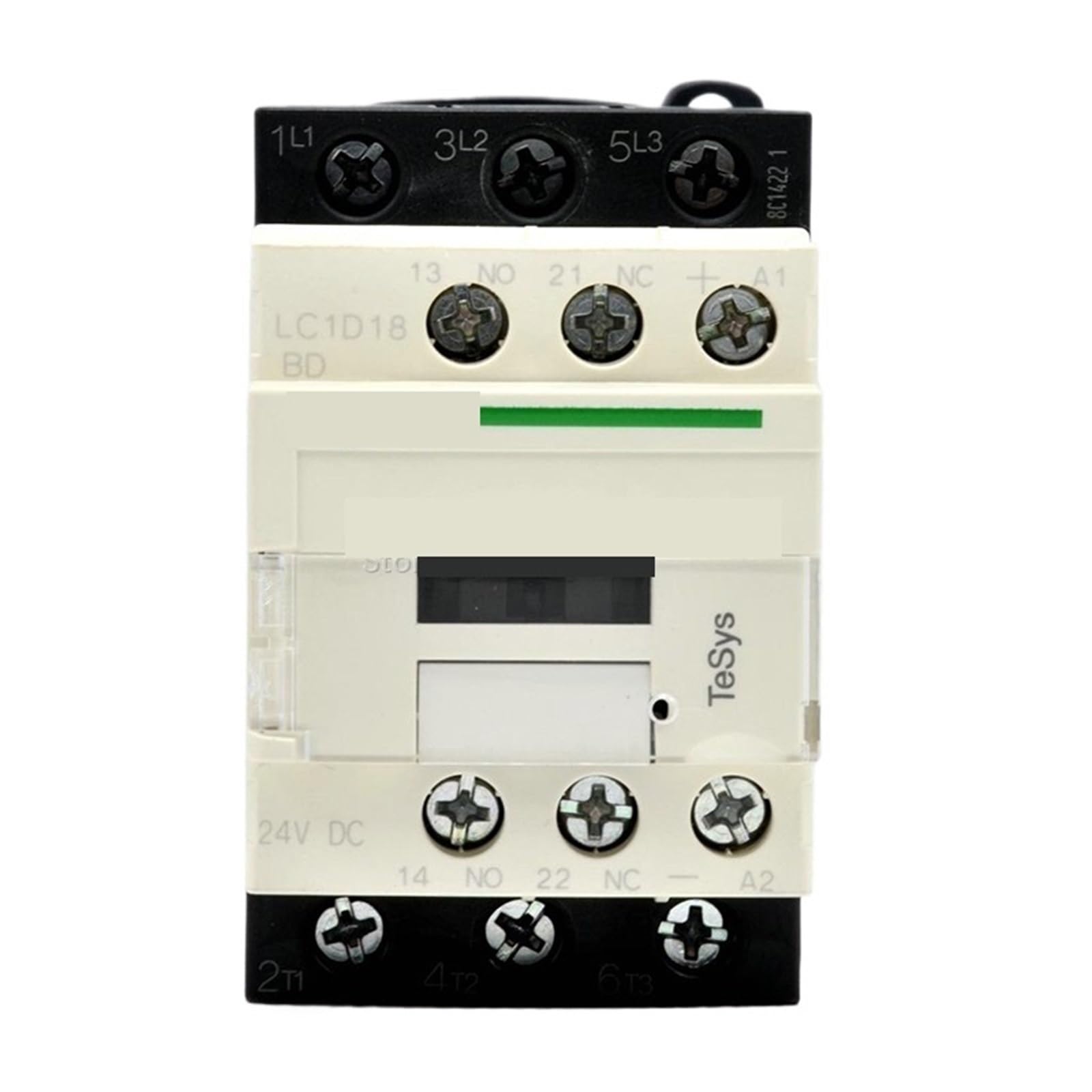 LC1D18BDC DC24V Schütz Relais 9A 12A 18A 25A 32A 38A 24V DC 1NO 1NC Dreiphasig 3P Last 7,5 KW-380V 1Pcs(LC1D09BDC) von JDILFUNU