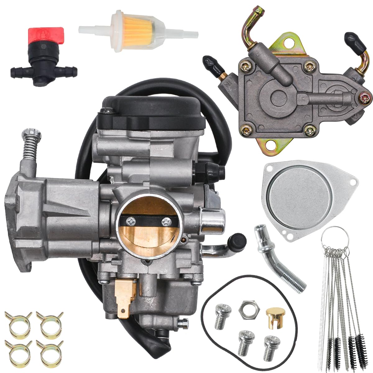 JDLLONG 2P5-E4901-01-00 Vergasermontage passend für 2006-2009 Yamaha Rhino 450 YXR450FA 4x4 2006 YXR450FAH 2007-2008 YXR450FSE 2008-2009 YXR4509 FH 200 7 YXR450FASE JDLLONG 2P5-E4901-01-00 Vergasermontage passend für 2006-2009 Yamaha Rhino 450 YXR450FA 4x4 2006 YXR450FAH 2007-2008 YXR450FSE 2008-2009 YXR4509 FH 200 7 YXR450FASE von JDLLONG