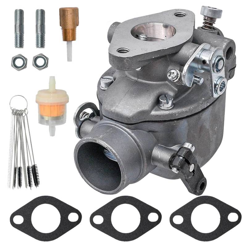 JDLLONG Vergaser mit Dichtungen 352376R92 passend für IH-Farmall Traktor A AV B BN C Super A Super C Marvel Schebler TSX156 TSX157 TSX319 Carb von JDLLONG