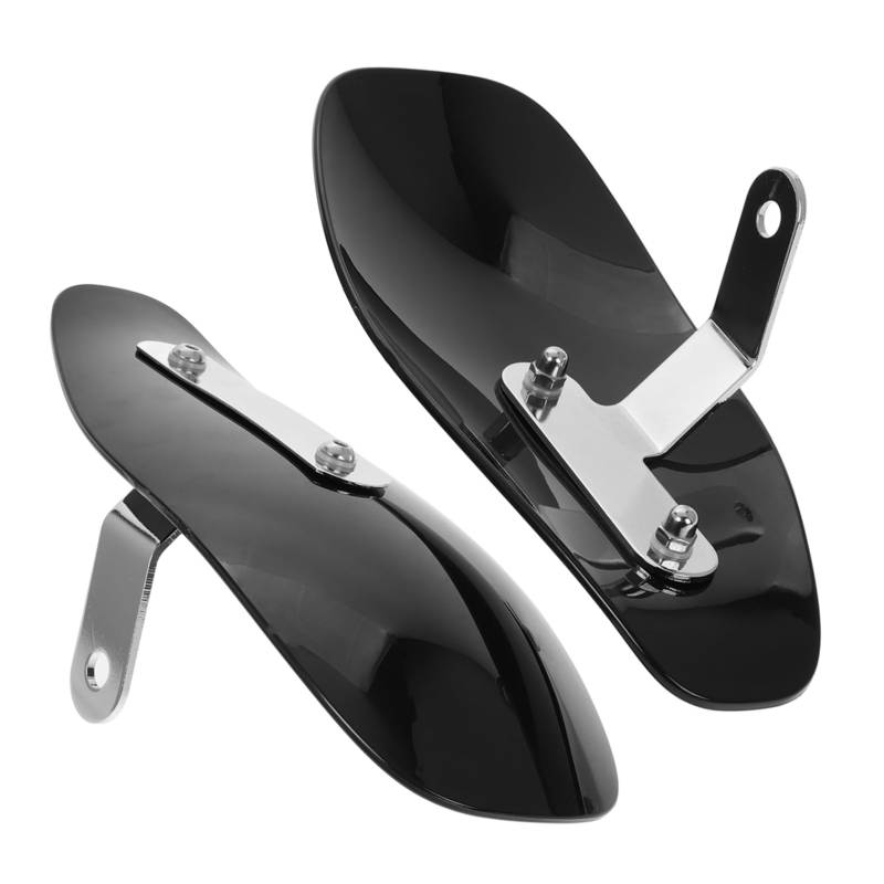 JECOMPRIS 1 Paar Motorrad -Handschützer -Beschützer Motorrad-Lenkerschutz Motorrad windschutzscheibenverlängerung Motorrad Lenkerschutz Motorrad Lenkergriff PVC Black von JECOMPRIS