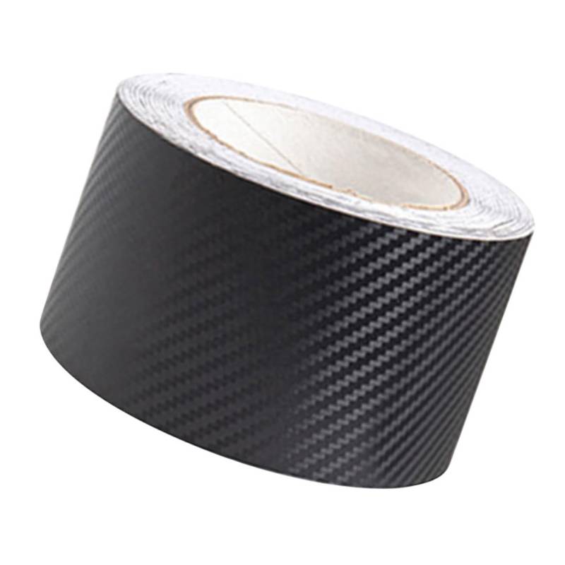 JECOMPRIS 1 Rolle Türschutzfilm Schwarz Türkantenschutz Delle Beschützer Auto Abdeckung Türen Kantenschutz für Autotürschutz Stoßfängerwächter für Autos Türschwelle PVC Black von JECOMPRIS