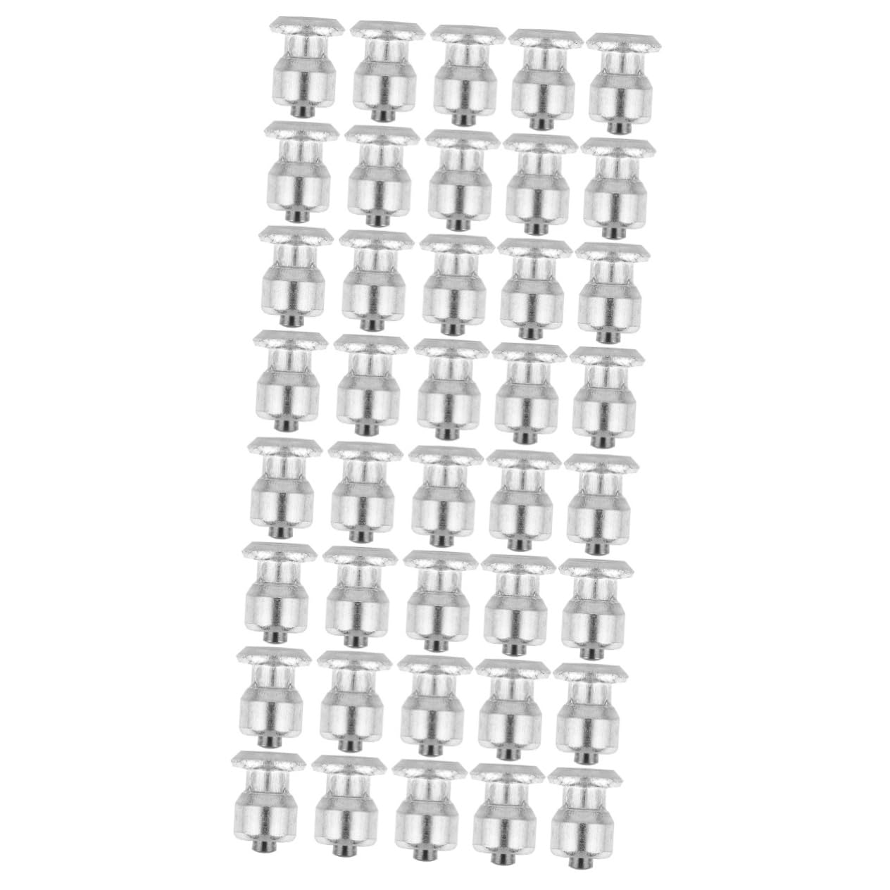 JECOMPRIS 1 Satz Anti-cleat-reifen Winterreifen Autoauto Schneeradbolzen Auto Schnee Spikes Für Reifen Reifenspikes Für Und Schnee Reifenspitze Wolfram Stahl Material Silber 50 Stück von JECOMPRIS