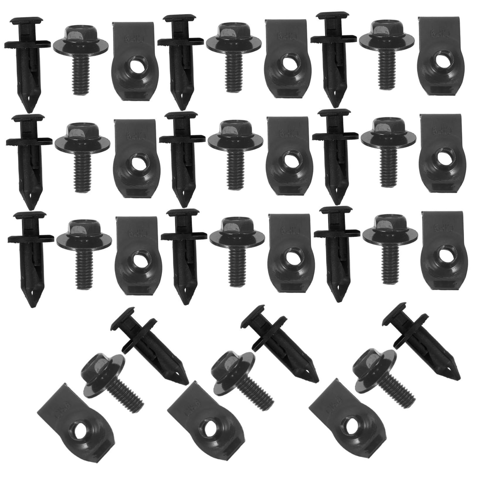 JECOMPRIS 1 Satz Auto-spiralschutz Spanngurt Autos Stoßstangenclips Fürs Auto Karosserie-clips Karosserieklammern Automobil Autoteile Fürs Auto Karosserieteile Für Kraftfahrzeuge Eisen Black JECOMPRIS 1 Satz Auto-spiralschutz Spanngurt Autos Stoßstangenclips Fürs Auto Karosserie-clips Karosserieklammern Automobil Autoteile Fürs Auto Karosserieteile Für Kraftfahrzeuge Eisen Black von JECOMPRIS