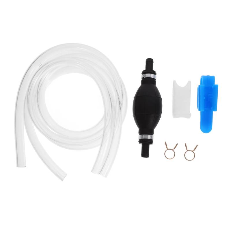 JECOMPRIS 1 Satz Manuelle Ölpumpe Handpumpe kraftstoffpumpe wasserabscheider Manuelle Ölsaugpumpe Siphonpumpe für Öl überweisen Vakuum Handheberpumpe Kraftstoffförderpumpe PVC Transparent von JECOMPRIS