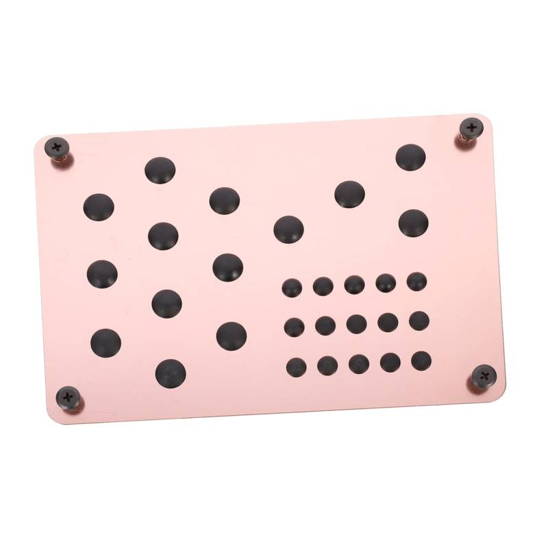 JECOMPRIS 1 Set Auto Pedal Pedale Auto Fuß Boden Ferse Pedal Für Auto Goldene Aluminium Legierung von JECOMPRIS
