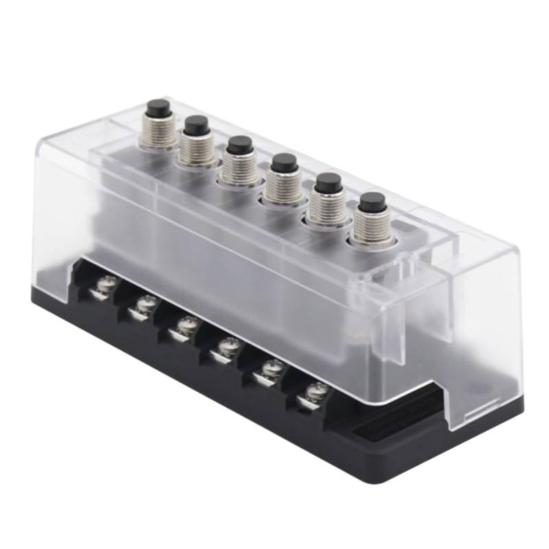 JECOMPRIS 1 Set Leistungsschalter Schaltung Schutz Block Automotive Auto Circuit Breaker 15 Amp Breaker Aluminium Legierung Schwarz von JECOMPRIS