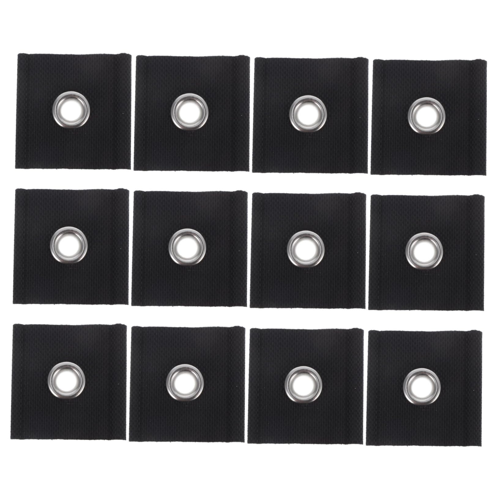 JECOMPRIS 12 Stück RV-Anhängerkupplung Wohnmobil-Aufhänger Austausch der Ladungsnetzhaken Befestigungselement für Wohnmobil-Markise Frachthaken PVC-beschichteter Stoff Black JECOMPRIS 12 Stück RV-Anhängerkupplung Wohnmobil-Aufhänger Austausch der Ladungsnetzhaken Befestigungselement für Wohnmobil-Markise Frachthaken PVC-beschichteter Stoff Black von JECOMPRIS