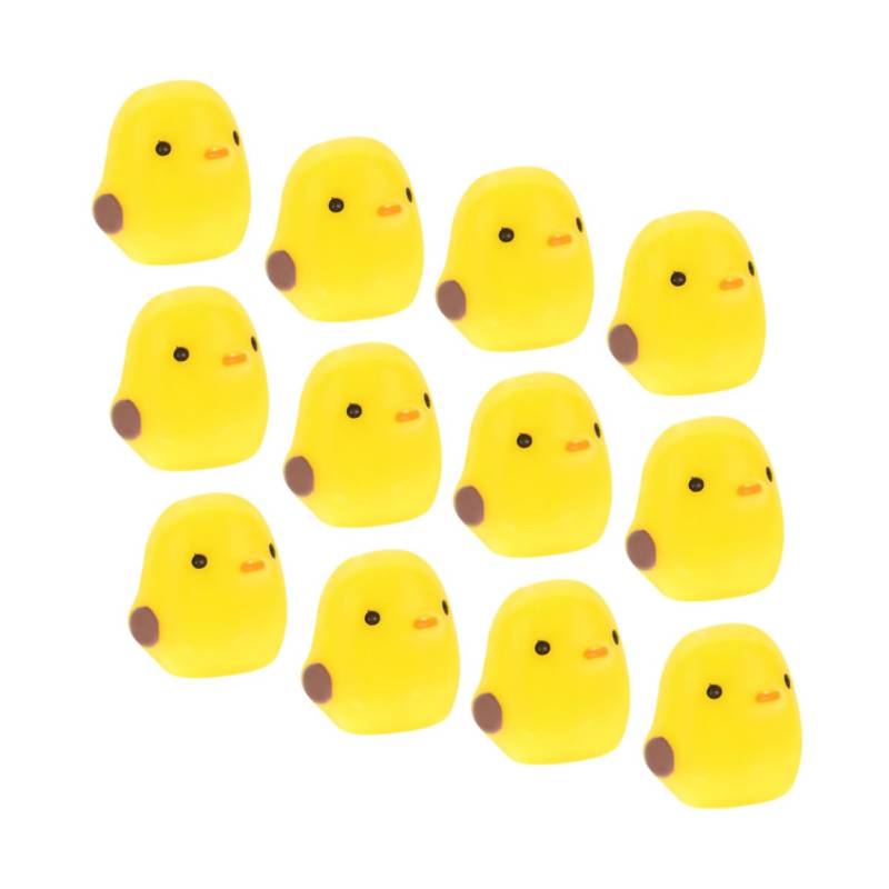 JECOMPRIS 15 Stck. Mini-küken-dekoration Fürs Auto Huhn Kawaii-auto- Mini-küken Für Die Inneneinrichtung Von Autos Mini-küken-auto- Mini-küken-ornament Süße Autodekorationen Harz von JECOMPRIS