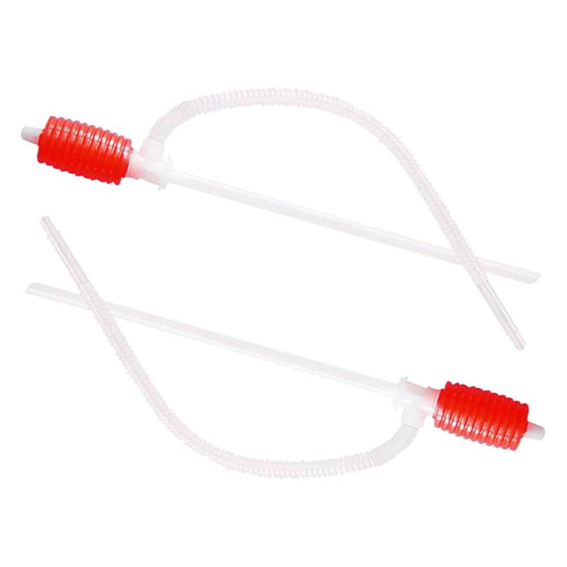 JECOMPRIS 2 Stück Ölextraktor Siphon-Handpumpe Gas kann pumpen Siphonschlauch für Benzin Siphonschlauch für Gas Zapfsäule für Benzinkanister Wasserheberpumpe Plastik von JECOMPRIS