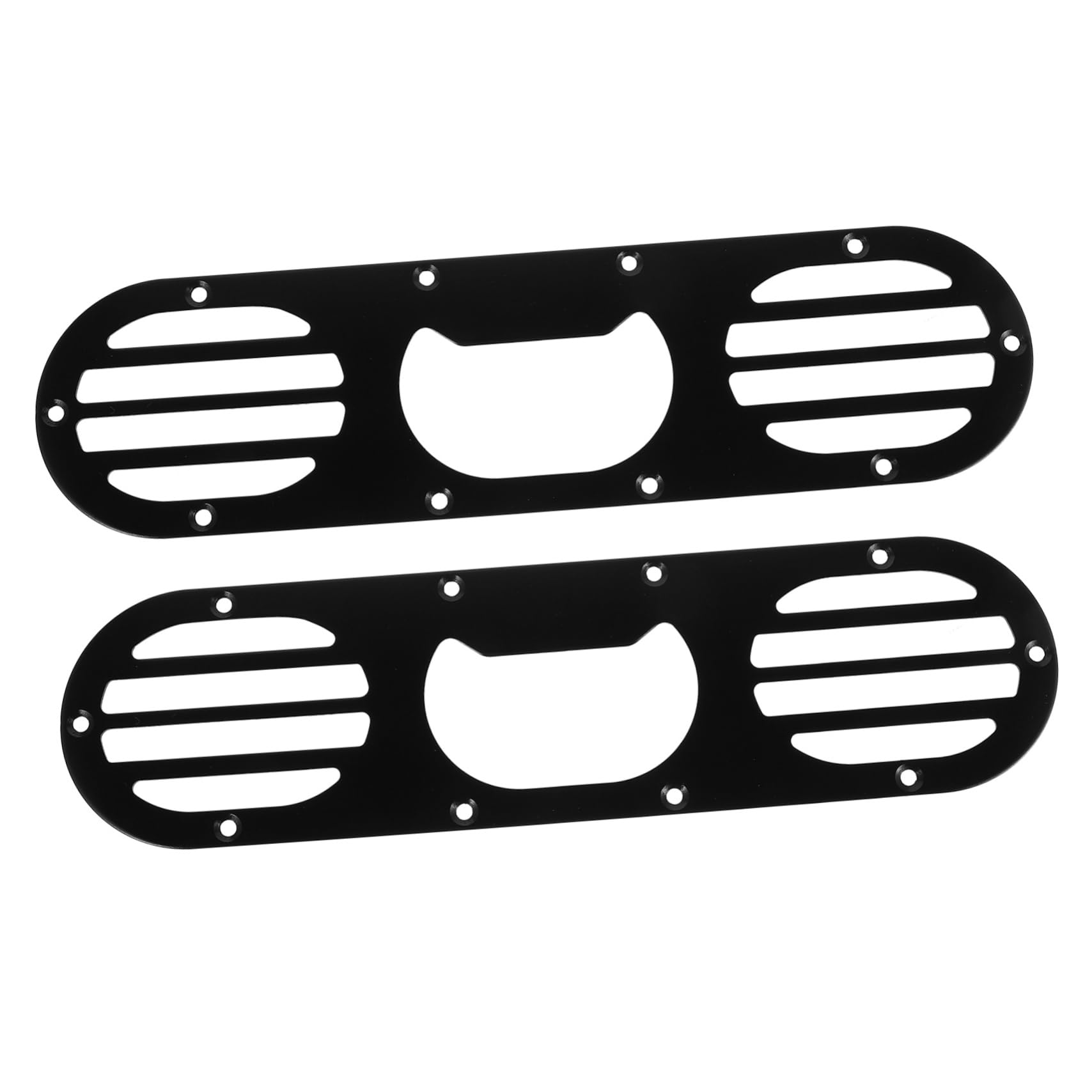 JECOMPRIS 2 Stück Universeller Heckstoßstangendiffusor Auto-Modifikationspanel universelle hintere Stoßstange Heckstoßstangendiffusor universal Aluminiumlegierung Black JECOMPRIS 2 Stück Universeller Heckstoßstangendiffusor Auto-Modifikationspanel universelle hintere Stoßstange Heckstoßstangendiffusor universal Aluminiumlegierung Black von JECOMPRIS
