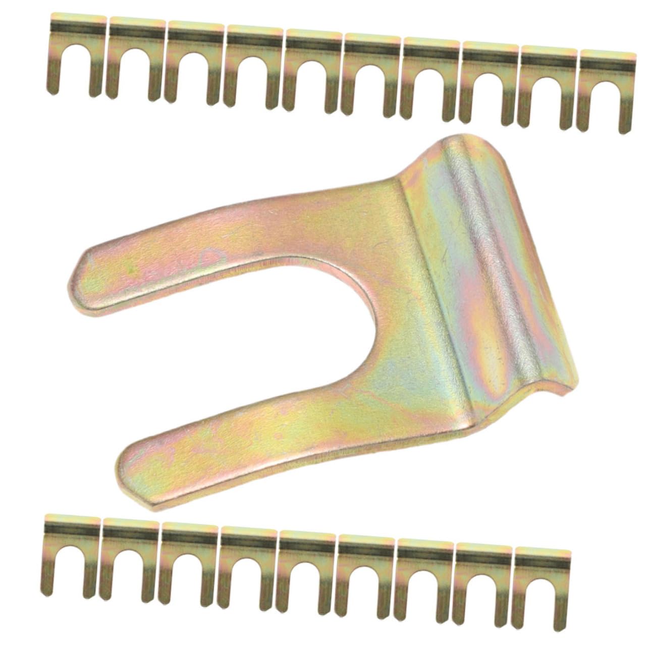 JECOMPRIS 20 Stück Befestigungsclips Anhänger Drahtklemme Bremskabelclip Kabelbefestigungen Drahtklemmen für Kraftfahrzeuge Kabelklemme Bremsleitungsklemmen Eisen Golden JECOMPRIS 20 Stück Befestigungsclips Anhänger Drahtklemme Bremskabelclip Kabelbefestigungen Drahtklemmen für Kraftfahrzeuge Kabelklemme Bremsleitungsklemmen Eisen Golden von JECOMPRIS