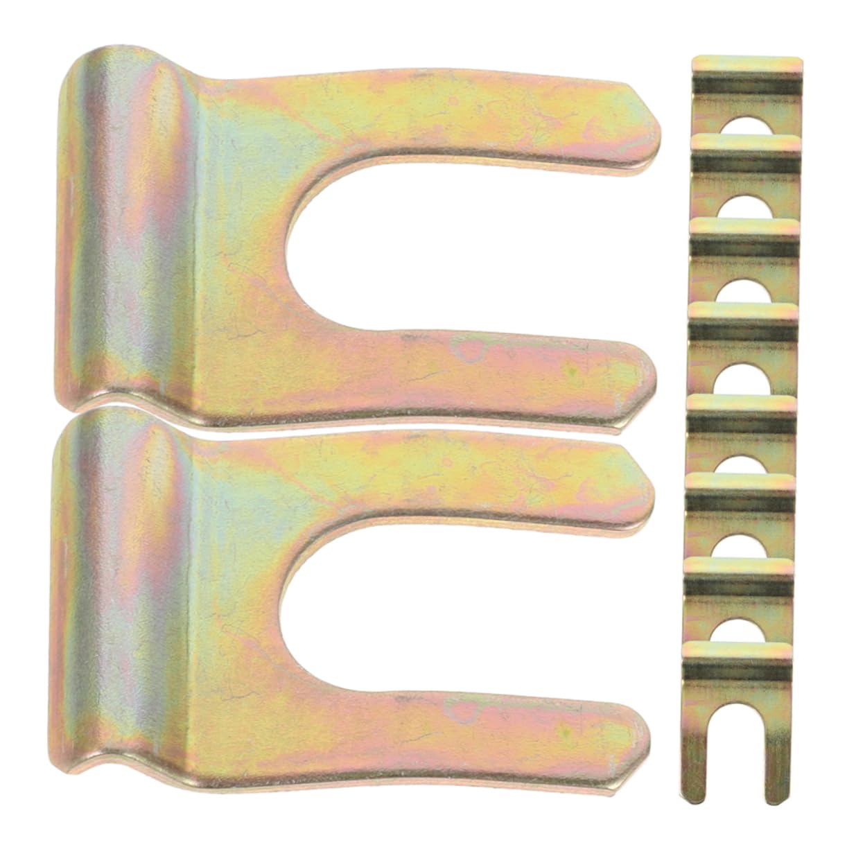 JECOMPRIS 20 Stück Stoßstangenclips Auto Kabelklemme, Drahtseilbefestigung Auto Nietklammern Reparatursatz für Parkkabelklemmen Anhängerkabel Stoßstangenstecker Eisen Golden JECOMPRIS 20 Stück Stoßstangenclips Auto Kabelklemme, Drahtseilbefestigung Auto Nietklammern Reparatursatz für Parkkabelklemmen Anhängerkabel Stoßstangenstecker Eisen Golden von JECOMPRIS