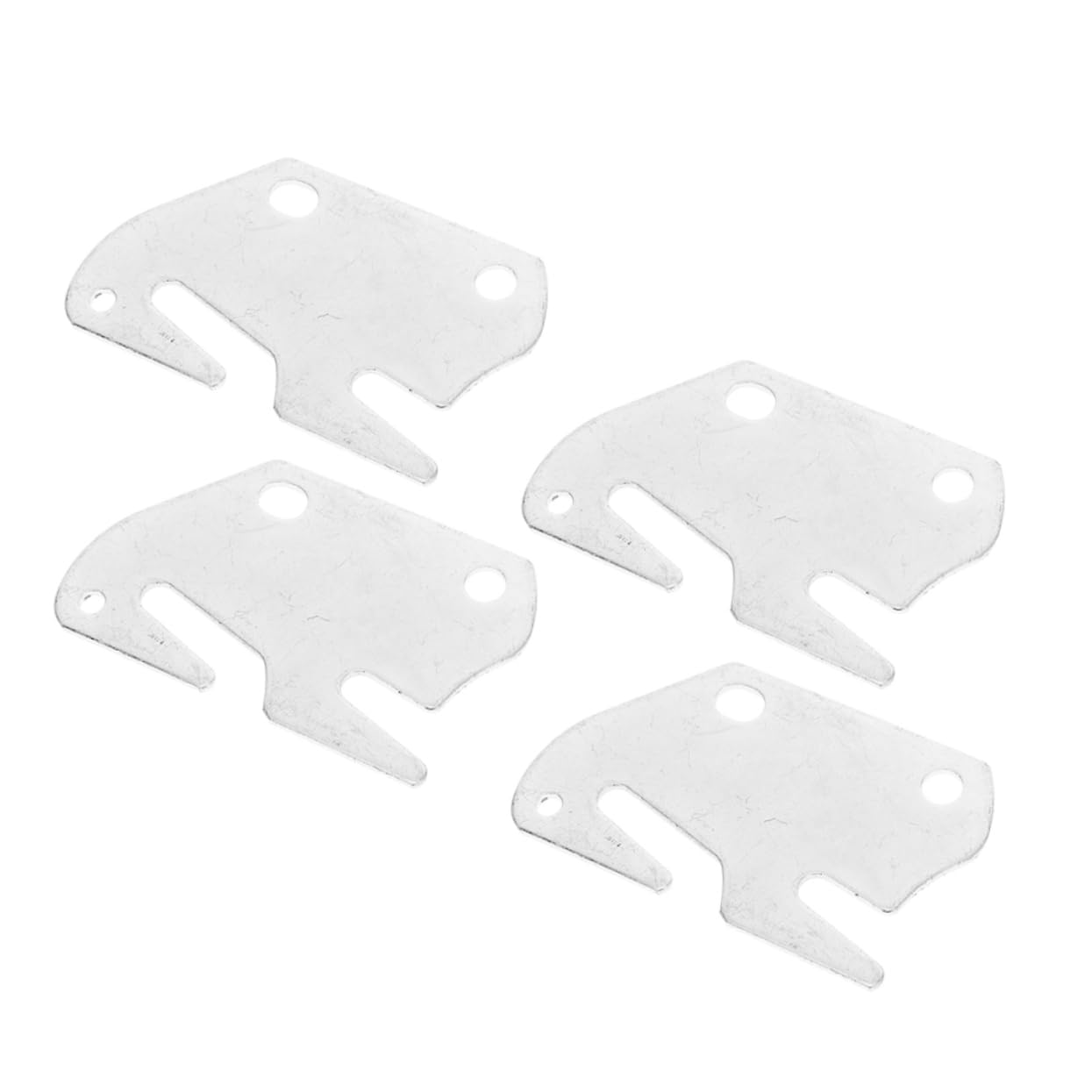 JECOMPRIS 4 Stück Möbelverbinder Universal- Schiene Nachttisch Halterung Für Die Aufnahme des Bettgitterhakens Anhang Bett-Hardware-Halterung Bettrahmenarmaturen Eisen Silver JECOMPRIS 4 Stück Möbelverbinder Universal- Schiene Nachttisch Halterung Für Die Aufnahme des Bettgitterhakens Anhang Bett-Hardware-Halterung Bettrahmenarmaturen Eisen Silver von JECOMPRIS