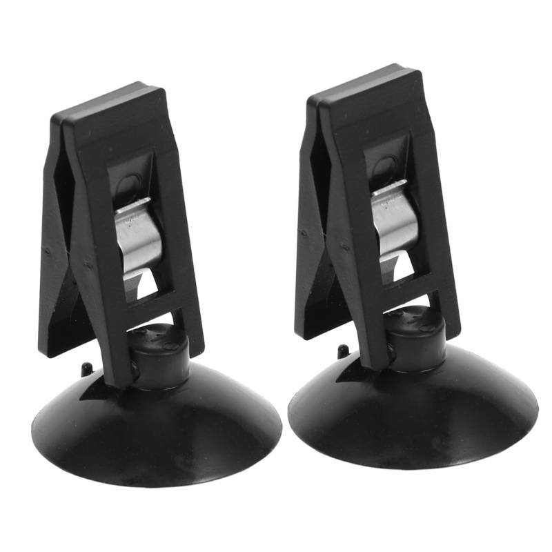 JECOMPRIS 4 Stück Visitenkartenhalter Ticket Saugnapf Auto Klemme Auto Clip Auto Montierter Clip Saugnapf Auto Klemme Auto Saugnapf Klemme Saugnapf Klemme Auto Klemme Auto von JECOMPRIS