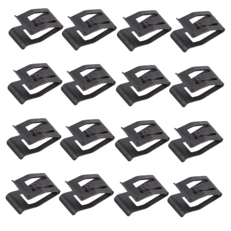 JECOMPRIS 40 Stück Schnalle am Armaturenbrett Auto-Dashboard-Clips Kfz Armaturenbrett Clips Autoteile Zubehör Bindestrich Abdeckung Auto Teil Auto-Armaturenbrett-Clips Stahl Black von JECOMPRIS