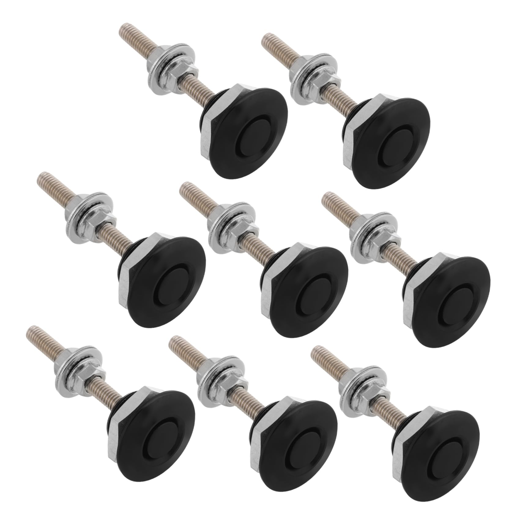 JECOMPRIS 8 Stück Mini-cover-schloss Haubenschloss Haken Pin Kit Hood Schocks Anti -diebstahl -kapuzenschloss Modifiziertes Zubehör Aluminium-motorhaubenstifte Schwarz Aluminiumlegierung JECOMPRIS 8 Stück Mini-cover-schloss Haubenschloss Haken Pin Kit Hood Schocks Anti -diebstahl -kapuzenschloss Modifiziertes Zubehör Aluminium-motorhaubenstifte Schwarz Aluminiumlegierung von JECOMPRIS