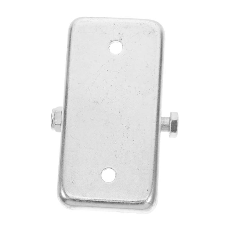 JECOMPRIS Anhänger Jack Bodplatte Anhängerteile Trailer -Accessoires Wagenheber heben schwenkbarer Anhängerheber elektrischer Anhängerheber schwere Wagenheber Galvanisiertes Eisen Silber von JECOMPRIS