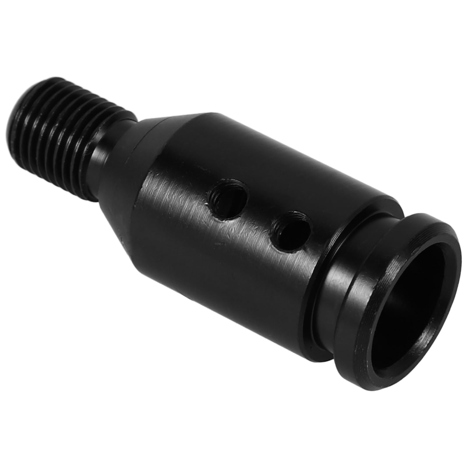 JECOMPRIS Auto Modifikationszubehör Knöpfe Automatischer Auto Schaltknauf Adapter Zahnräder Schaltknauf Schaltknauf Autoteil Schaltknauf Aluminiumlegierung Schwarz von JECOMPRIS