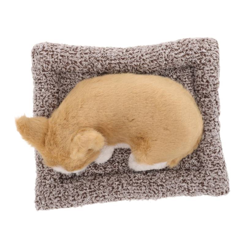 JECOMPRIS Autopuppe Hund Autospielzeug Auto Armaturenbrett Dekorationen Simulation Autospielzeug Simulation Plüschhund Niedlicher Schlafender Hund Hängendes Ornament Niedliche von JECOMPRIS