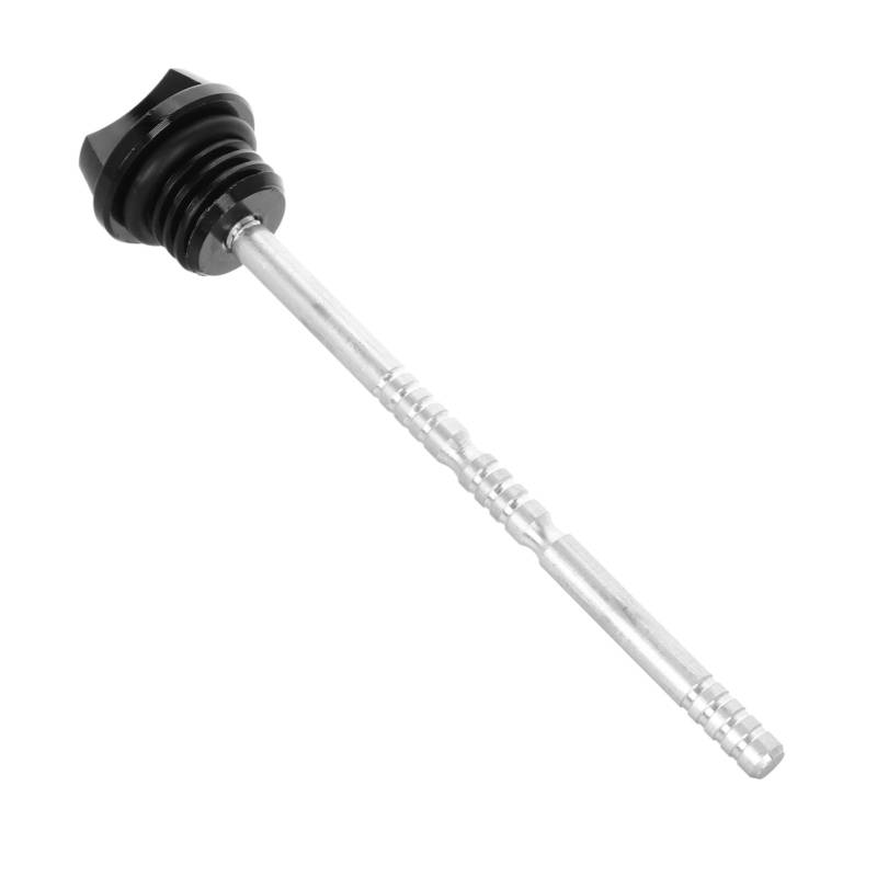 JECOMPRIS Motorrad Öl Motorstand Ölstand Ölwechsel Ölschlauch Ersatz Motoröl Tankstand Öltank Metall Schwarz von JECOMPRIS