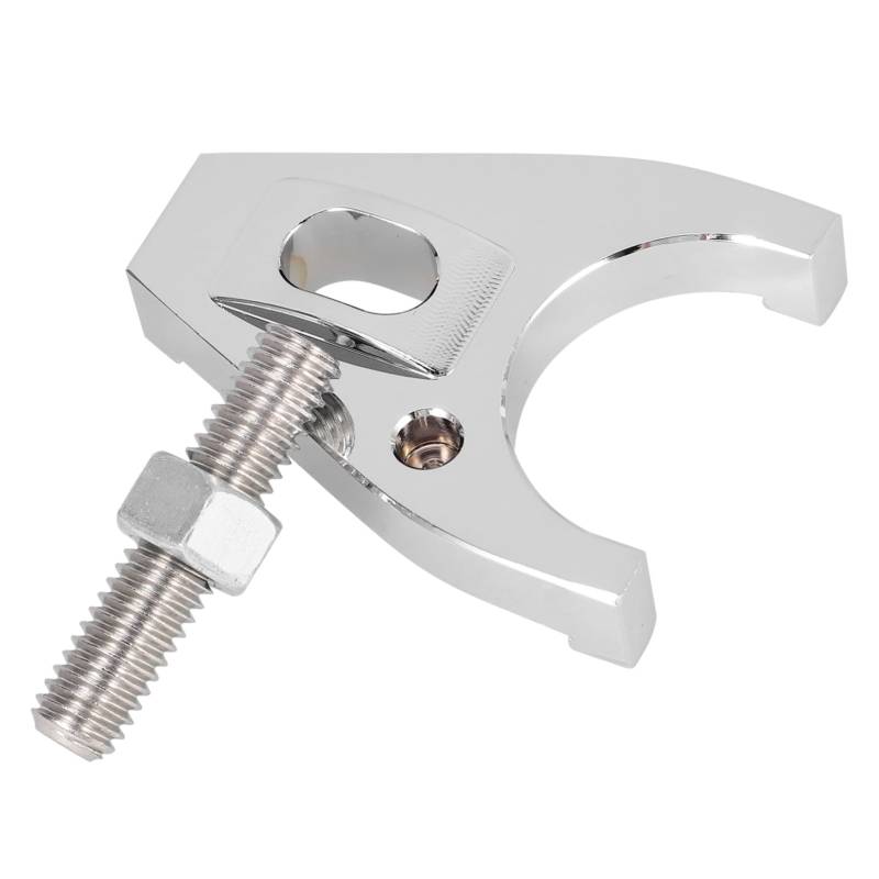 JECOMPRIS Niederhalter des Verteilers Verteilerklemme Halterung Auto Verteiler Klemme Universal Verteiler Halteklammer Niederhalter für Verteiler Verteiler-Kfz-Klemme Autozubehör Aluminium von JECOMPRIS