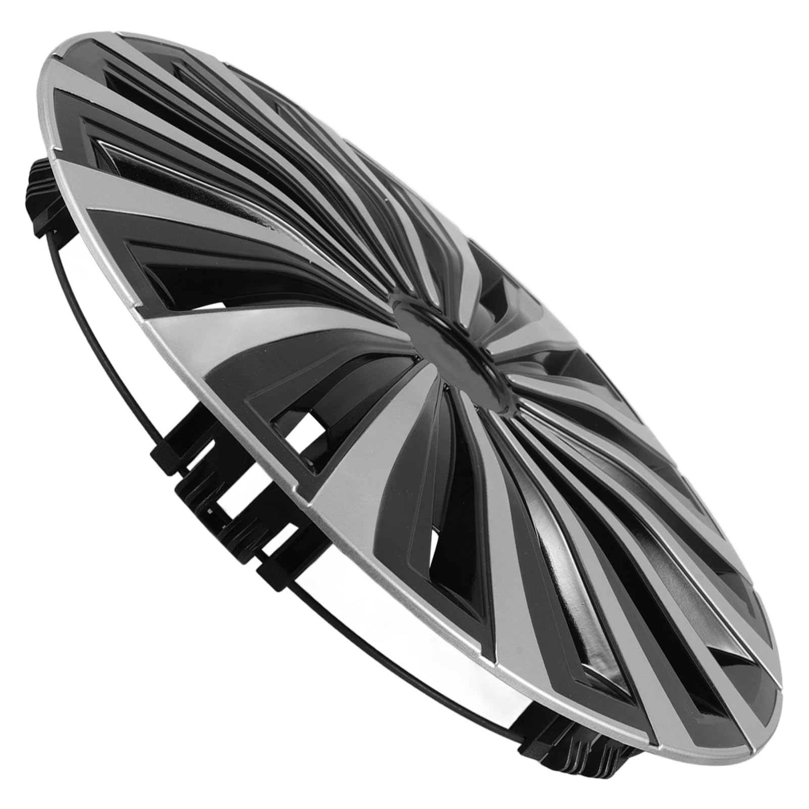 JECOMPRIS Premium-Qualität 12 Schwarz-Silberne Radkappen/Radkappen Passend Für Einteilige Robuste Konstruktionsfelgenabdeckung JECOMPRIS Premium-Qualität 12 Schwarz-Silberne Radkappen/Radkappen Passend Für Einteilige Robuste Konstruktionsfelgenabdeckung von JECOMPRIS