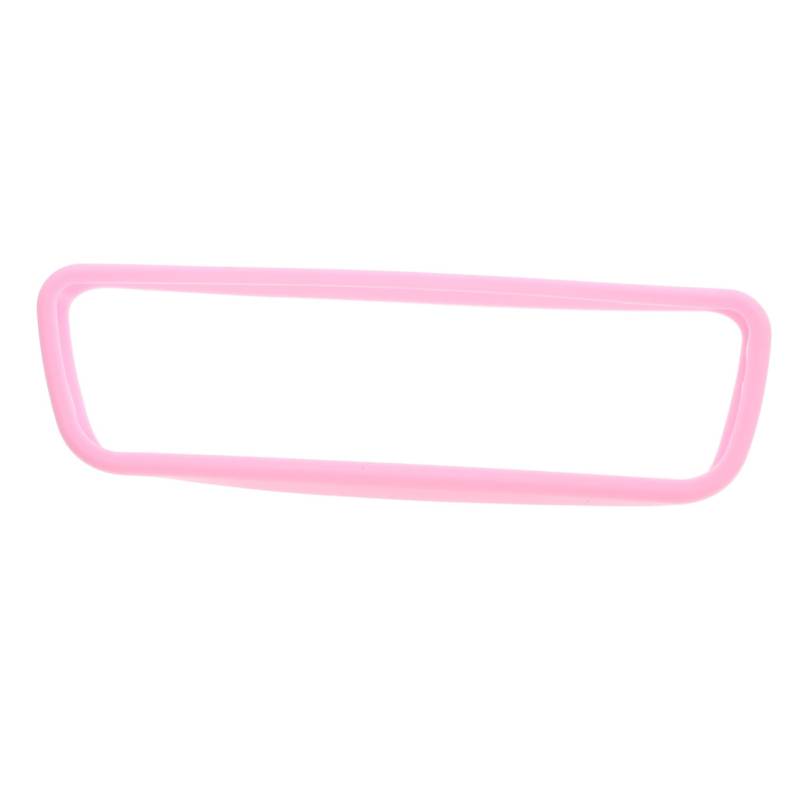 JECOMPRIS Rückspiegel Schutzhülle Autositzspiegel Abdeckungen Rückspiegel Schale Für Zubehör Innenrahmen Hallo Innenspiegel Autospiegel Rückspiegelgehäuse Kieselgel Pink von JECOMPRIS