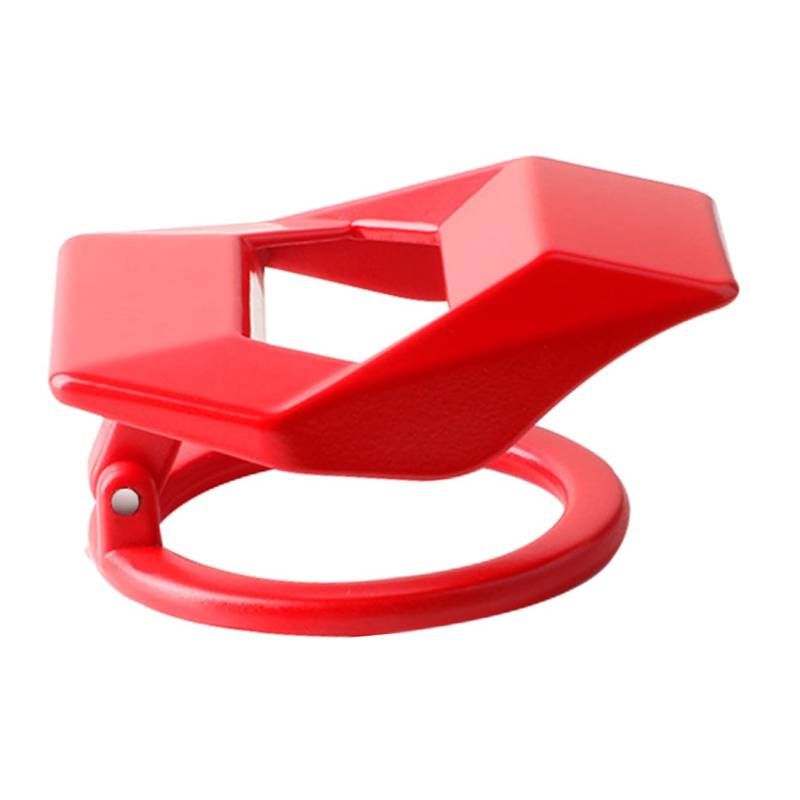 JECOMPRIS Startknopf dekorative Abdeckung autozubehör armaturenbrett dekoration Ring Engine button case RV interior decoration accessory auto motor knopf fall Zündungsdeckel für Auto rot von JECOMPRIS