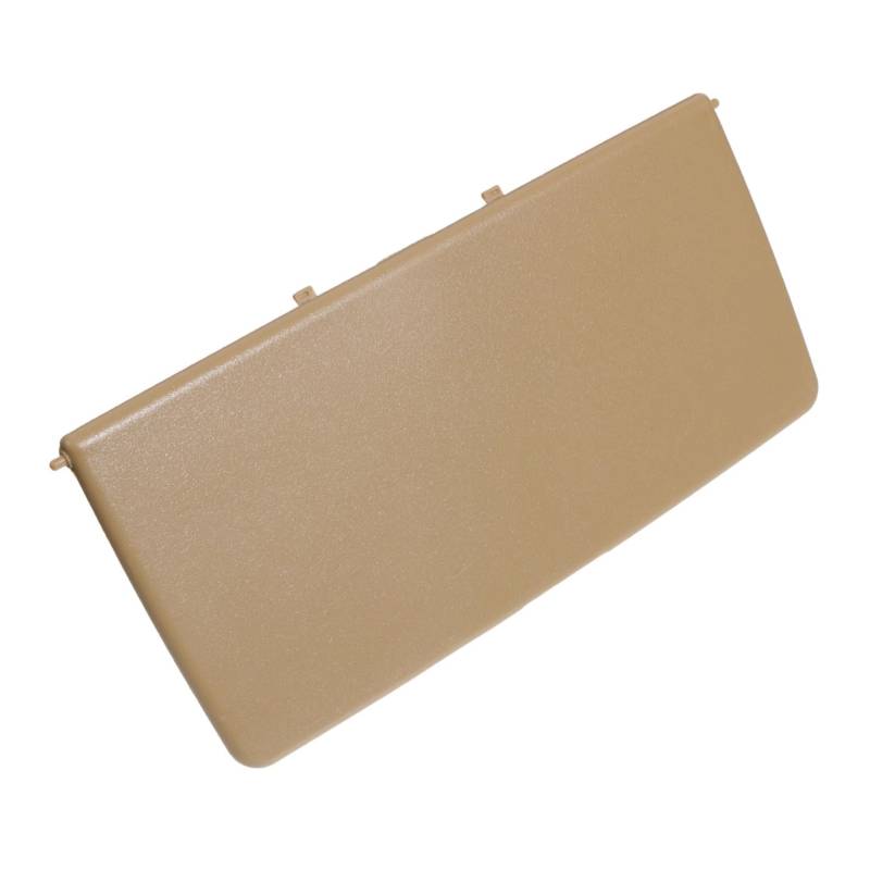 JECOMPRIS Sun Visor Make -up -spiegelabdeckung Autospiegel Sonne Auto Spiegelkappe Schminkspiegel Plastik Beige von JECOMPRIS
