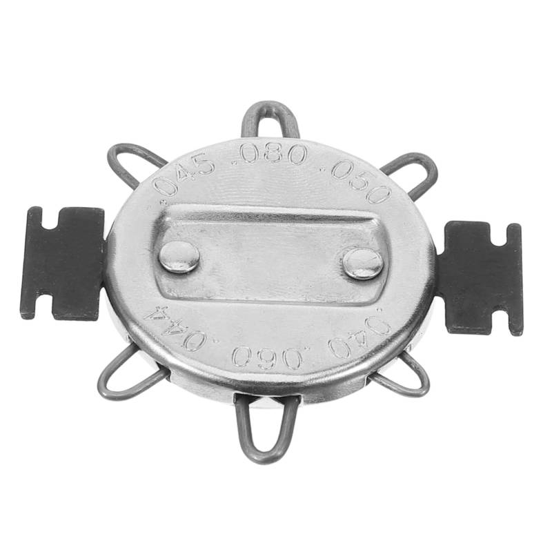 JECOMPRIS Zündkerzenlehre Werkzeug Messgerät Messung Auto Funke Stecker Bremssattel Plug-gapping-tool Motorradteil Motorrad Versorgung Zündkerzenabstandsmesser Eisen Black von JECOMPRIS