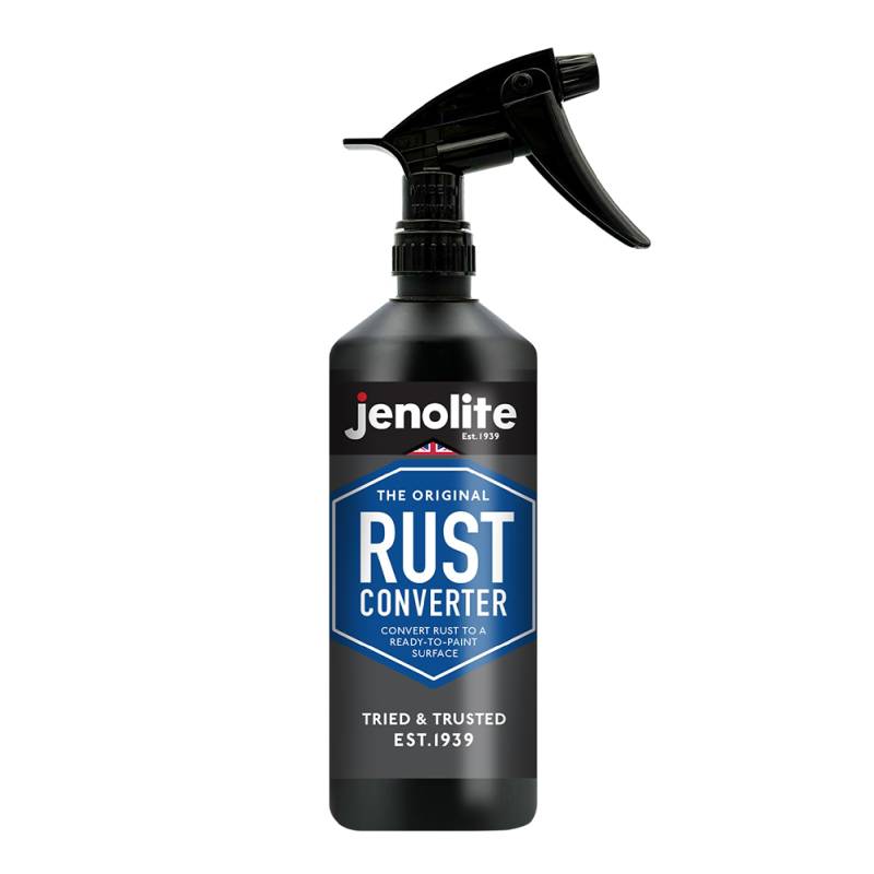 JENOLITE- Rostumwandler Spray mit Dispenser. Einfach aufzutragen, kein Abspülen oder Abwischen erforderlich. Inhalt: 500 ml von JENOLITE