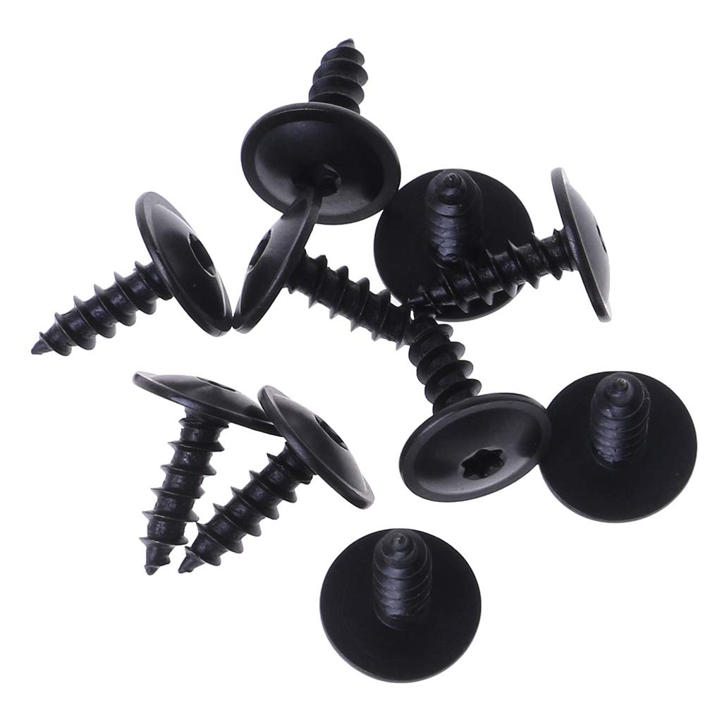 JENOR 10 Stück Motorabdeckung Unterboden Spritzschutz Radlauf Torx Schraube für VW 5 x 16 mm Clips JENOR 10 Stück Motorabdeckung Unterboden Spritzschutz Radlauf Torx Schraube für VW 5 x 16 mm Clips von JENOR