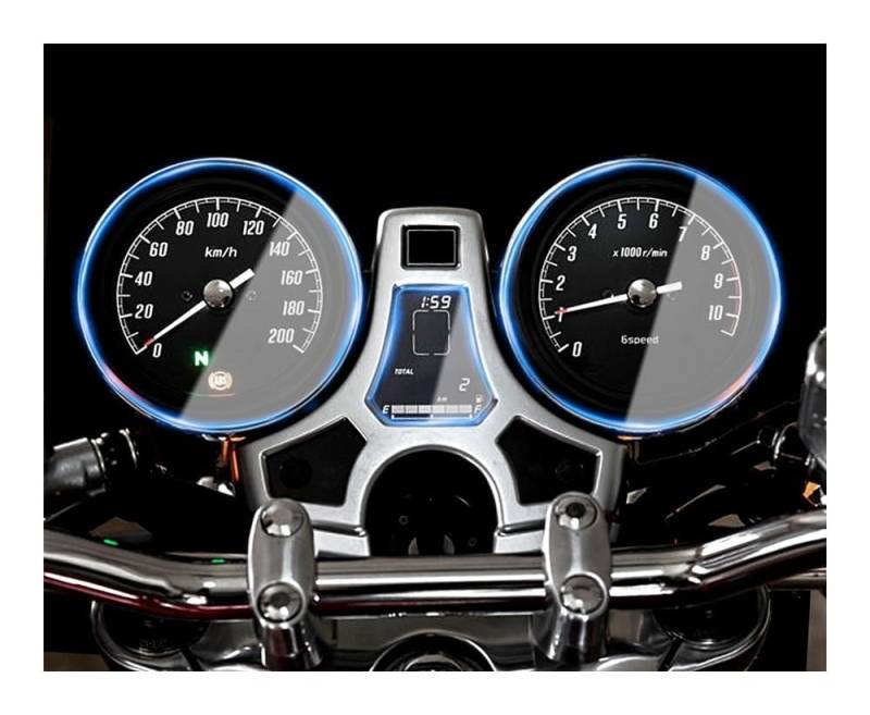 Motorrad Displayschutzfolie Tachoschutzfolie Für Ho&nda CB1100 CB 1100 Motorrad Scratch Cluster Screen Dashboard Schutz TPU Instrument Film von JESMVLPUTD