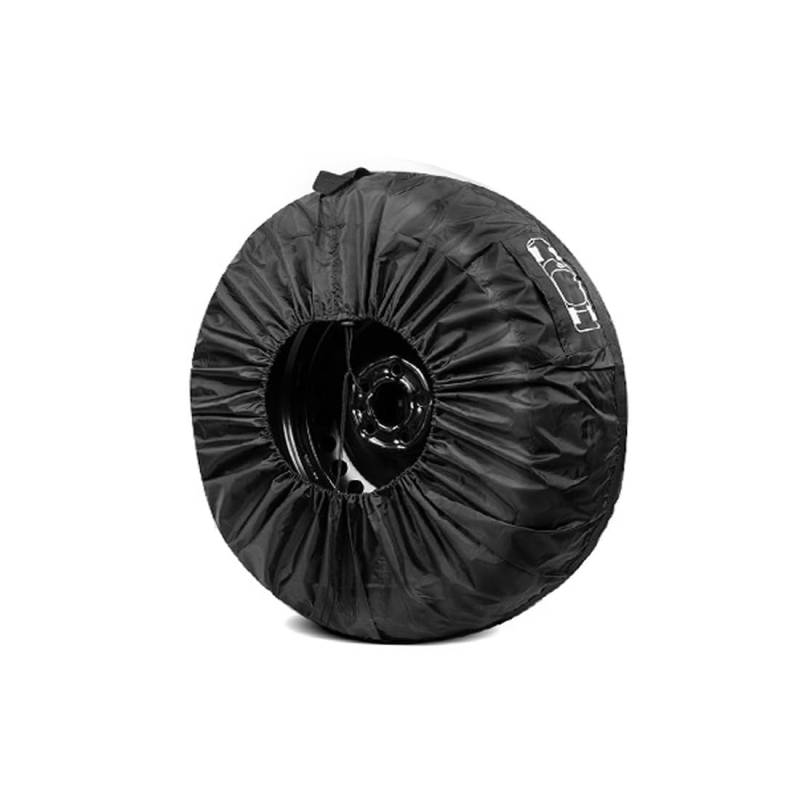 JEYORZY 1pcs Reifen Abdeckung, Reserveradabdeckung, Reifentaschen, Reifenschutzhülle, Fall Auto Reserverad Abdeckung Aufbewahrungs Beutel Trage Tasche Polyester Reifen Für Autos Rad Schutz Abdeckungen von JEYORZY