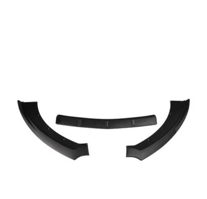 ABS-Lack Auto Front Stoßstange Lip Spoiler Splitter Schürzen Abdeckung Kompatibel for Mustang 2015 2016 2017(Matte Black1) von JFAQIPEI