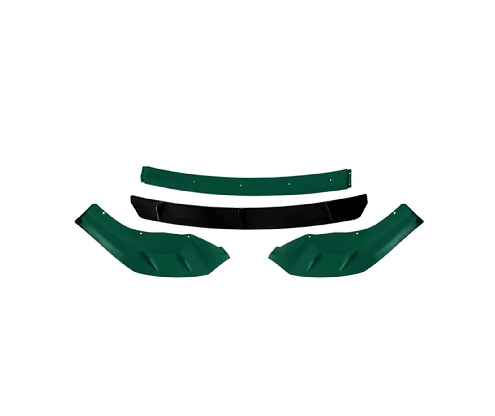 Frontschweller Kompatibel for MG 7 Splitter Auto Body Kit 2023 2024 Stoßstangenlippenspoiler Zubehör Transform Style(Type A Emerald) von JFAQIPEI