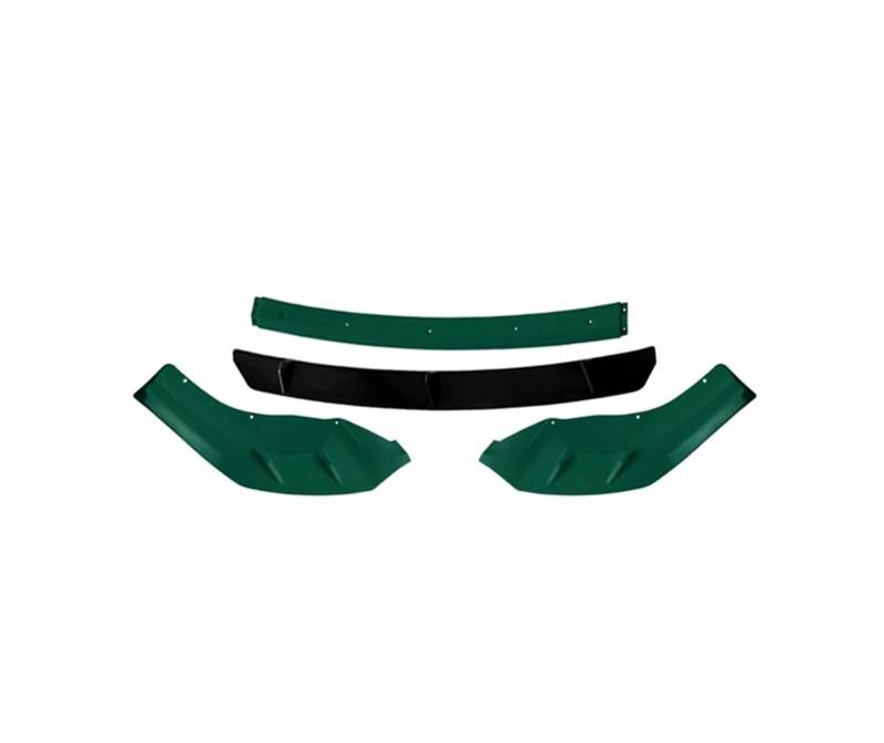 Frontschweller Kompatibel for MG 7 Splitter Auto Body Kit 2023 2024 Stoßstangenlippenspoiler Zubehör Transform Style(Type A Emerald) von JFAQIPEI