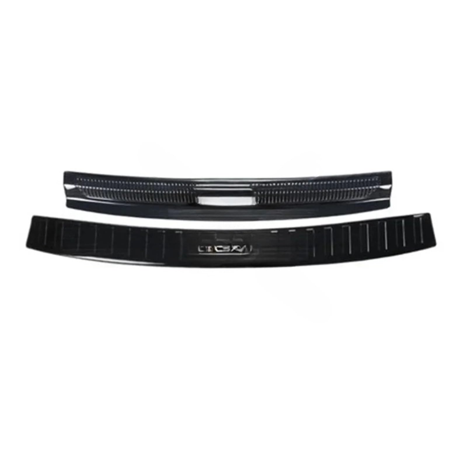 Kompatibel for Citroen CitroenC5X C5X 2021-2022 Edelstahl Auto-Einstiegsleiste/Türschwelle Heckstoßstangenschutz Schwelle Auto-Styling(B) von JFAQIPEI