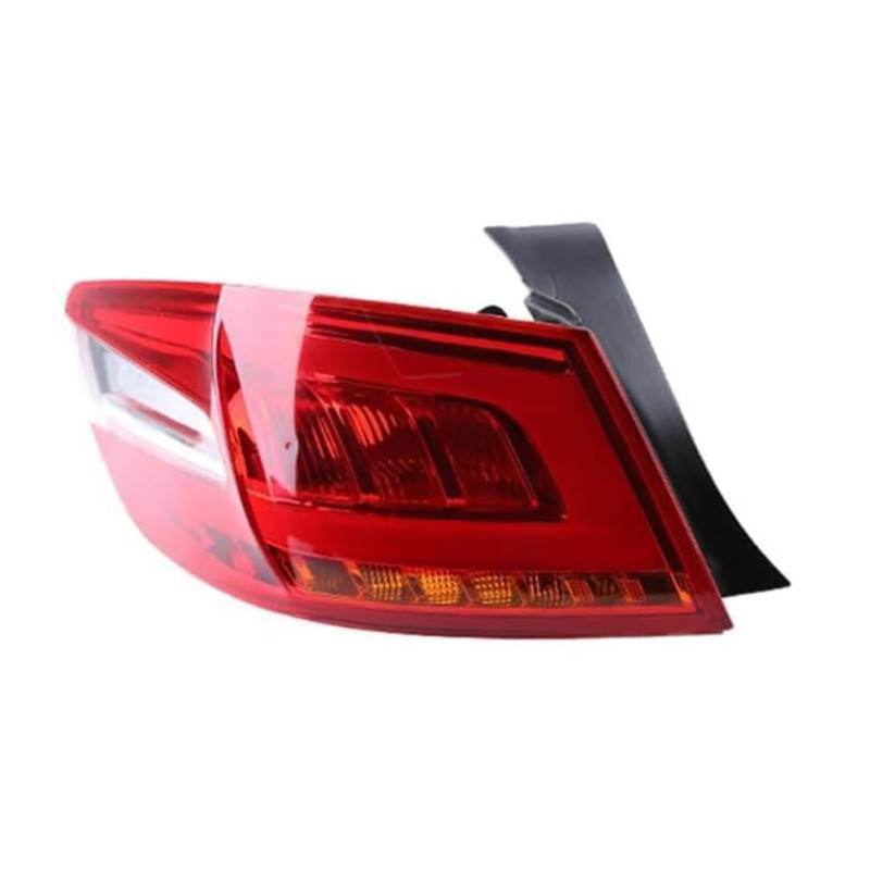 JFENGNB Auto Rückleuchten für Peugeot 408 2013, Bremslicht Blinker Links Rechts Heckleuchte Rücklicht Rückleuchte Rücklichter Ersatz Zubehör,C/Left Outside von JFENGNB